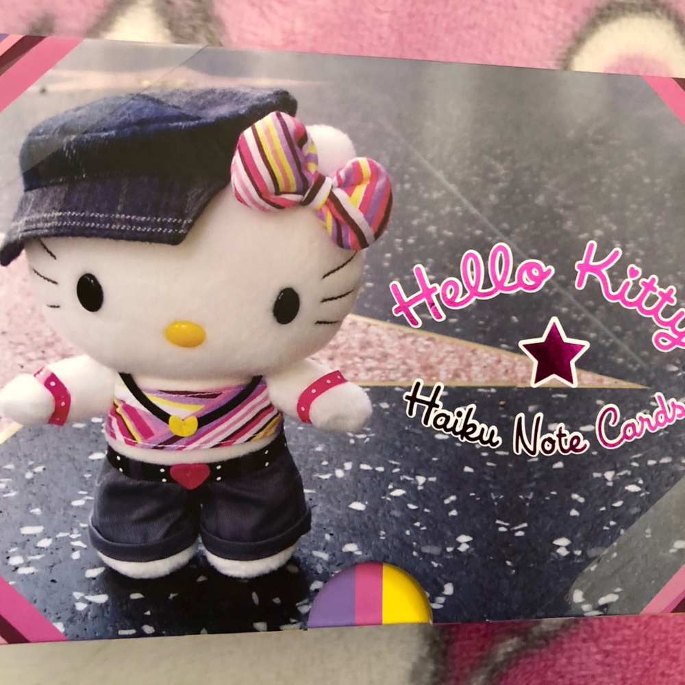 Kitty HELLO haiku necco candy sanrio note cards 35 total Mary Jane valentine new - Picture 6 of 9